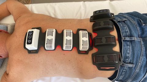 Flexbeam device lower back treatment Zulia Frost Therapist Tree of Life Centre Cheltenham Gloucestershire